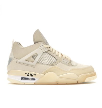 Air Jordan 4 Retro Off-white Sail