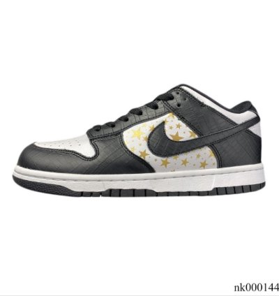Nike Sb Dunk Low Stars Black X Supreme Shoes Sneakers