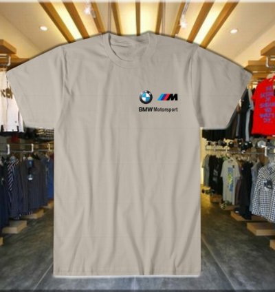 T Shirt Bmw Motosport For Mens Gray Size S -5xl