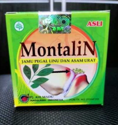 Montaline Herb For Rheumatisme Pain Gout 5 Box