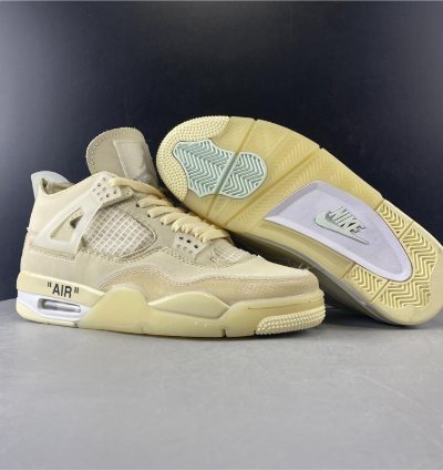 Air Jordan 4 Retro Off-white Sail