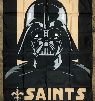 New Orleans Saints Vertical Saints Empire Flag 3x5 Ft Banner Flag Man-cave Garage