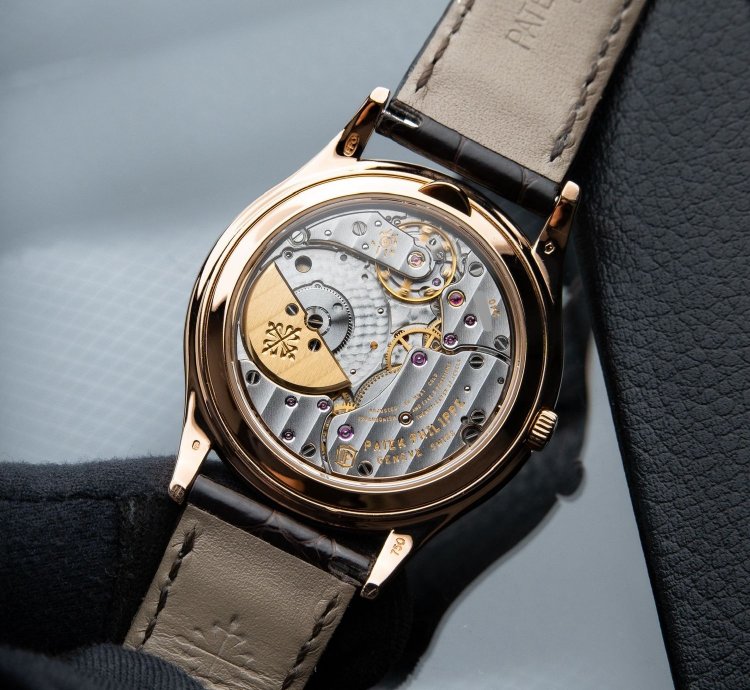 Patek Philippe Grand Complications Perpetual Calendar 5140r Rose Gold Brown Dial 372mm