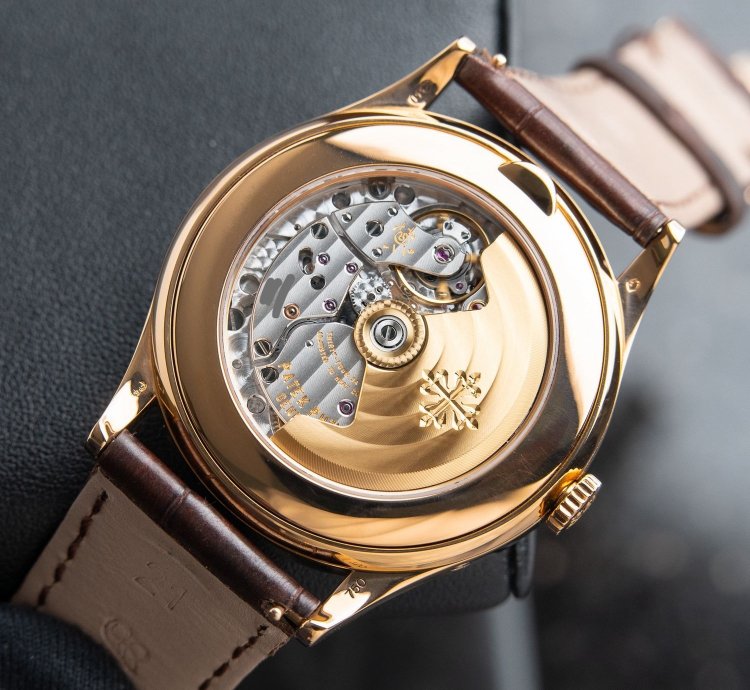 Patek Philippe Complications 5396r Annual Calendar Moonphase Rose Gold Silver Dial 385mm