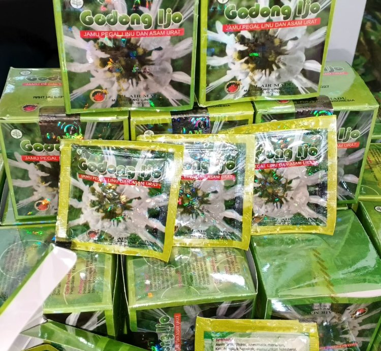 Godong Ijo Herbal Support For Stiffness Tiredness Body Wellness