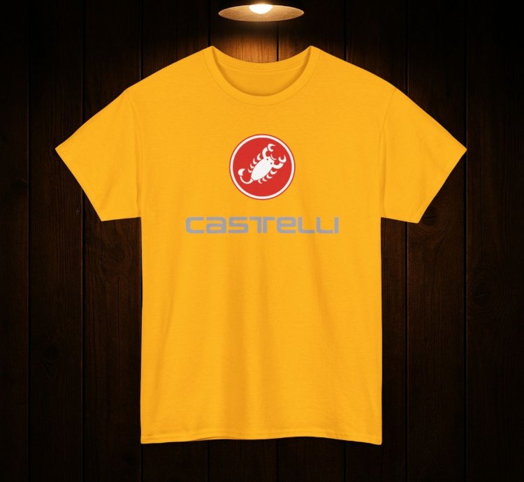Castelli Tshirt - Graphic Tee - Unisex T-shirt Gold