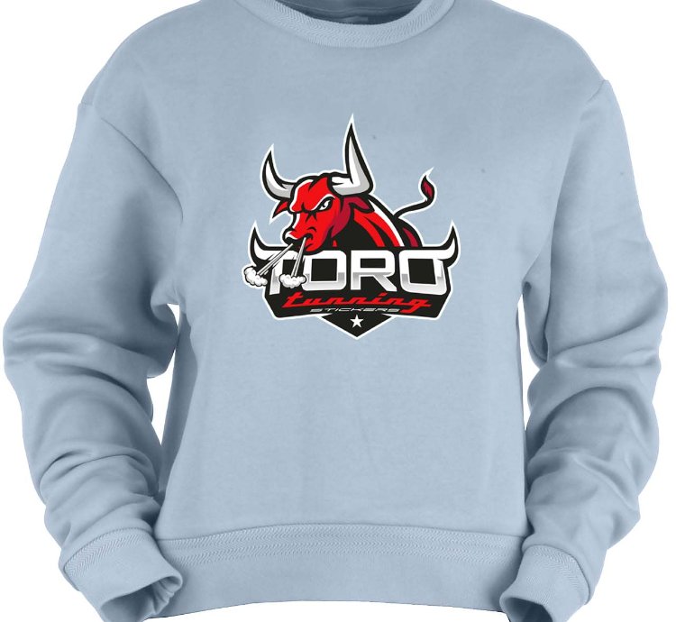 Toro Tunning Logo Light Blue Sweatshirt Usa