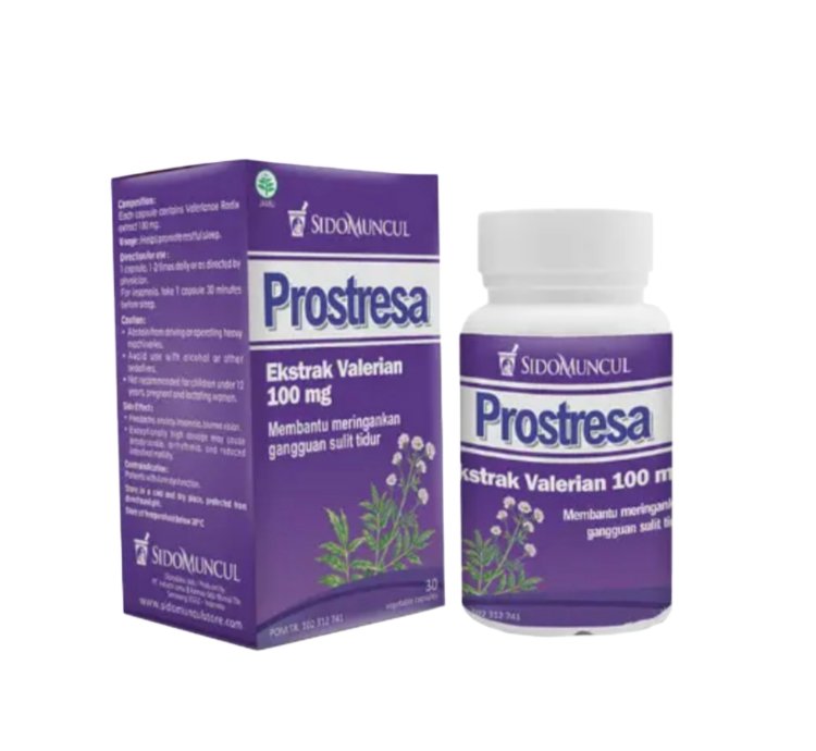 Sido Muncul Prostresa Herbal Valerian Formula For Restful Sleep Stress Relief