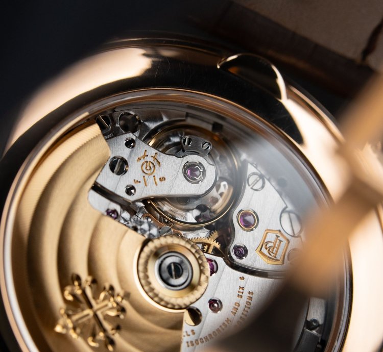 Patek Philippe Complications 5396r Annual Calendar Moonphase Rose Gold Silver Dial 385mm
