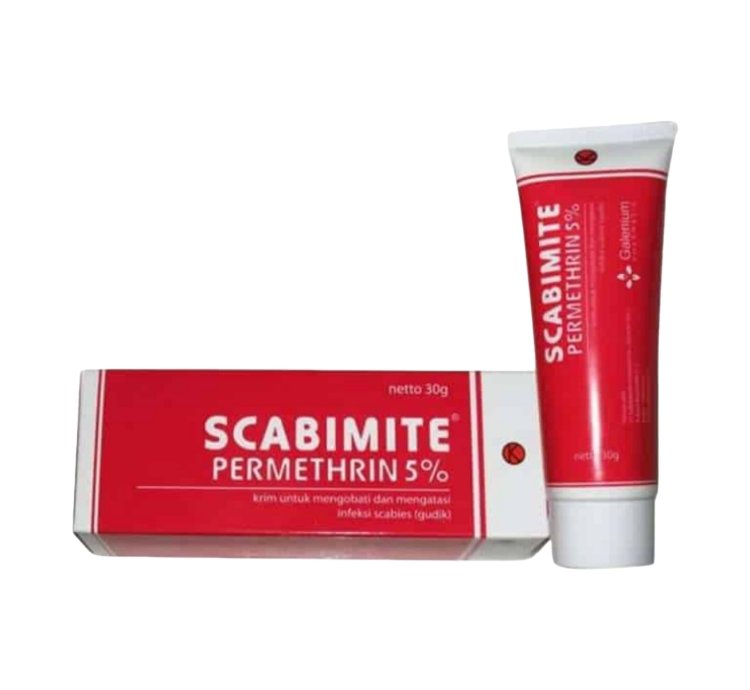 Permethrin Scabimite 5 Cream 30g Scabies Itchy Skin Medication