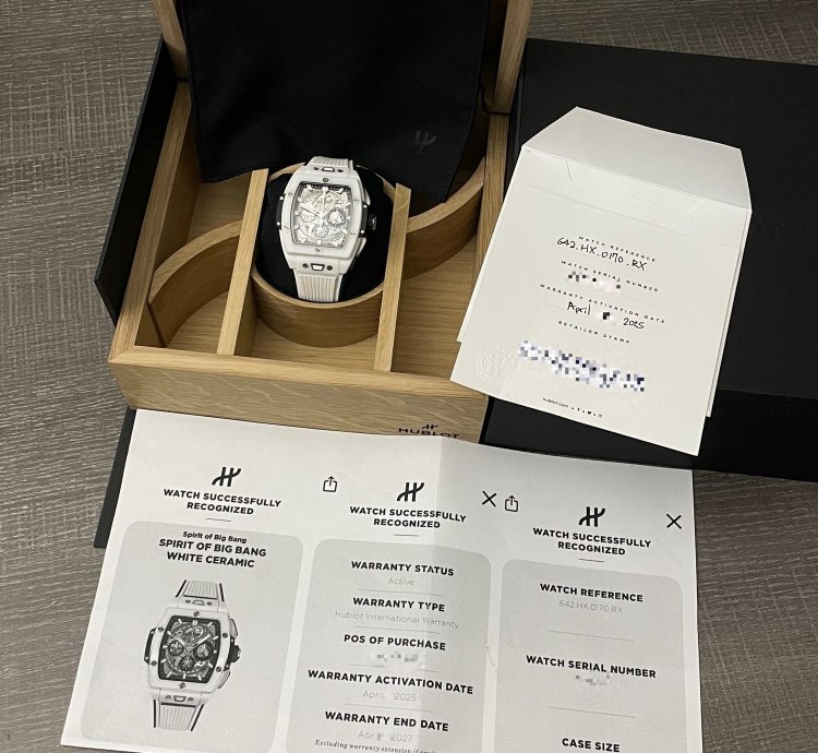 Hublot Spirit Of Big Bang White Ceramic Skeleton Chronograph 42mm