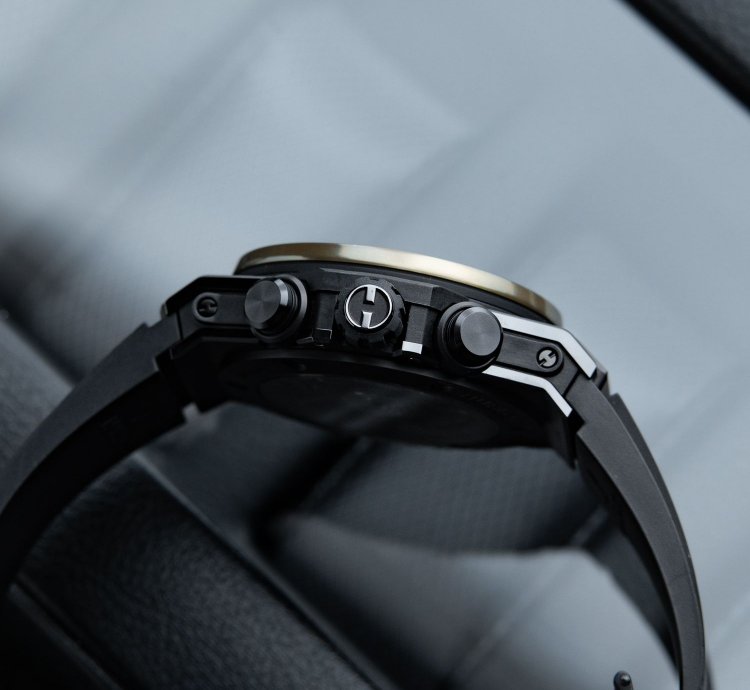 Hublot Big Bang Unico Magic Gold Ceramic Openworked Chronograph Black 45mm