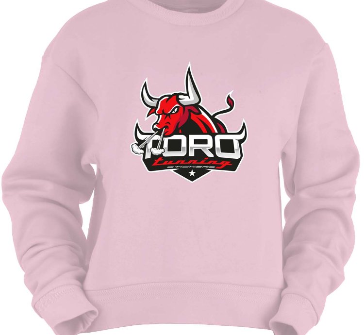 Toro Tunning Logo Light Pink Sweatshirt Usa