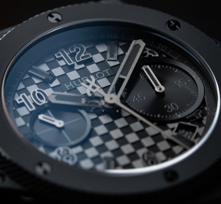 Hublot Big Bang 20th Anniversary Limited Edition All Black Ceramic Unico Chronograph 43mm