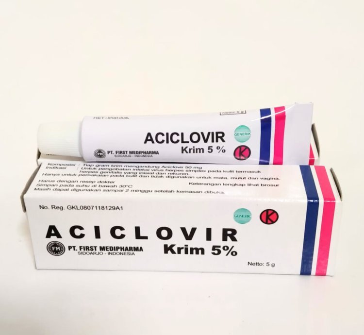 Acyclovir 5 Cream Fast-acting Relief For Herpes Blisters 5g