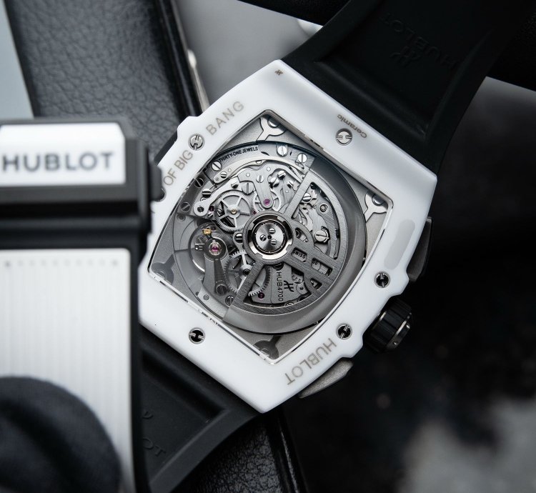 Hublot Spirit Of Big Bang White Ceramic Skeleton Chronograph 42mm