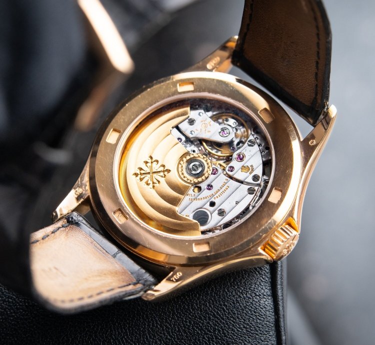 Patek Philippe Calatrava 5127r Automatic Rose Gold Leather Silver Dial 37mm