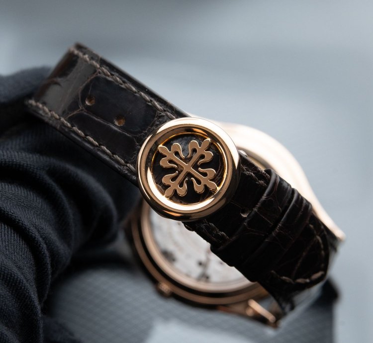 Patek Philippe Grand Complications Perpetual Calendar 5140r Rose Gold Brown Dial 372mm