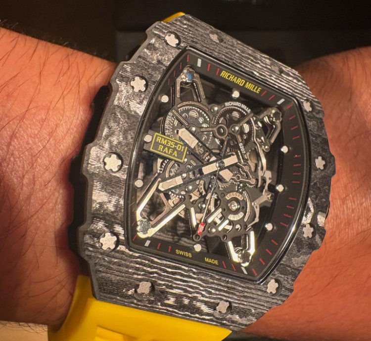 Richard Mille Rm 35-02 Rafael Nadal Carbon Tpt