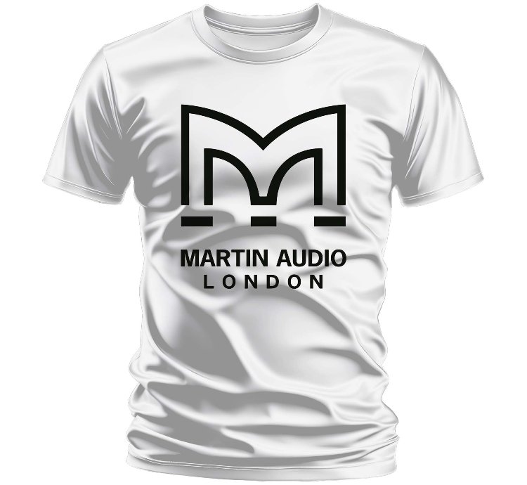 Martin Audio London Logo White T-shirt Usa