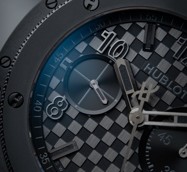 Hublot Big Bang 20th Anniversary Limited Edition All Black Ceramic Unico Chronograph 43mm