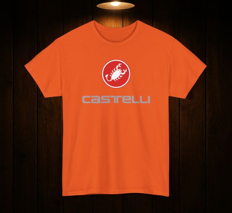 Castelli Tshirt - Graphic Tee - Unisex T-shirt Orange