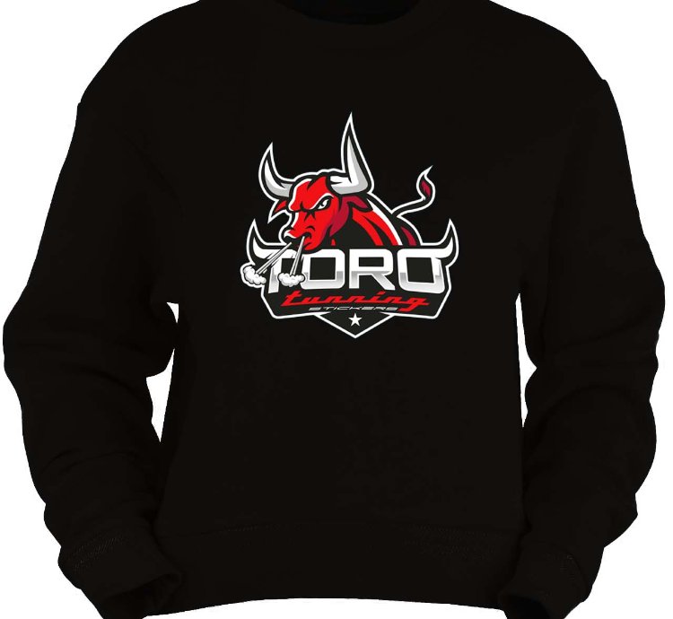 Toro Tunning Logo Black Sweatshirt Usa