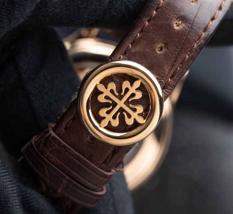 Patek Philippe Complications 5396r Annual Calendar Moonphase Rose Gold Silver Dial 385mm