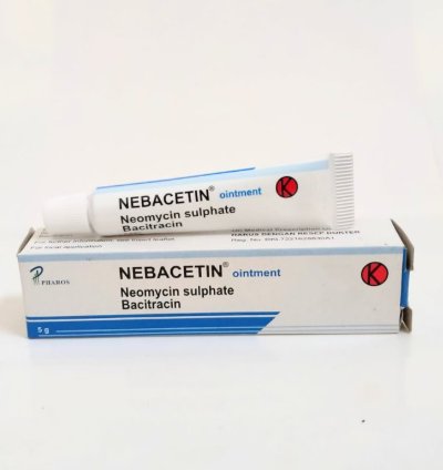 Nebacetin Ointment Neomycine For Infection Skin Membraness