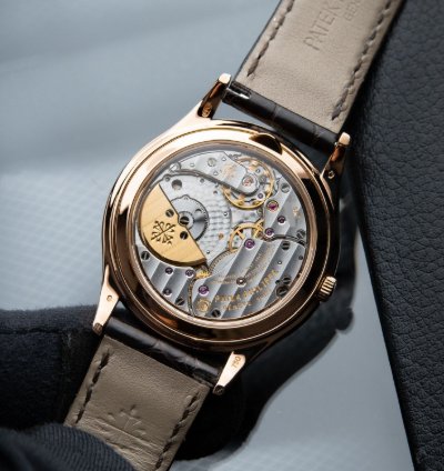 Patek Philippe Grand Complications Perpetual Calendar 5140r Rose Gold Brown Dial 372mm