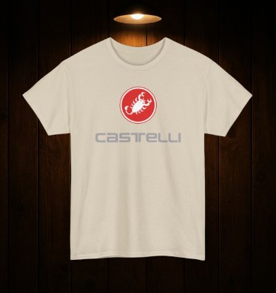 Castelli Tshirt - Graphic Tee - Unisex T-shirt Sand
