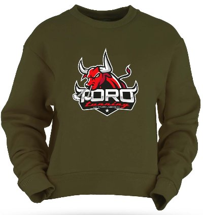 Toro Tunning Logo Military Green Sweatshirt Usa
