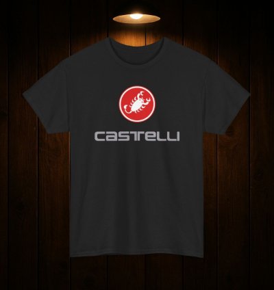Castelli Tshirt - Graphic Tee - Unisex T-shirt Black