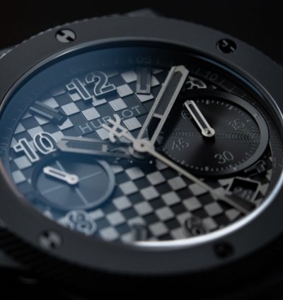 Hublot Big Bang 20th Anniversary Limited Edition All Black Ceramic Unico Chronograph 43mm