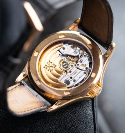 Patek Philippe Calatrava 5127r Automatic Rose Gold Leather Silver Dial 37mm