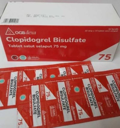 Clopidogrel Prevents The Formation Of Blood Clots In Blood Vessels 5 Box Express Shipping