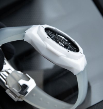 Hublot Classic Fusion Aerofusion Orlinski Le White Ceramic Chronograph 45mm