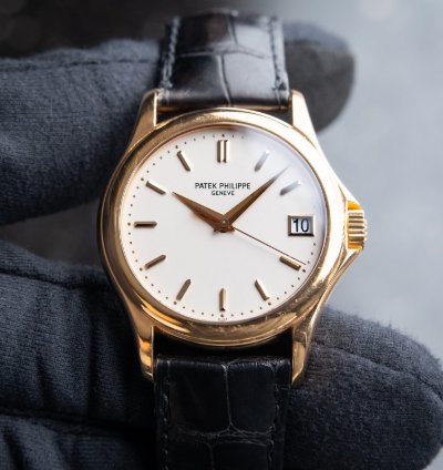 Patek Philippe Calatrava 5127r Automatic Rose Gold Leather Silver Dial 37mm