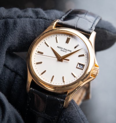 Patek Philippe Calatrava 5127r Automatic Rose Gold Leather Silver Dial 37mm