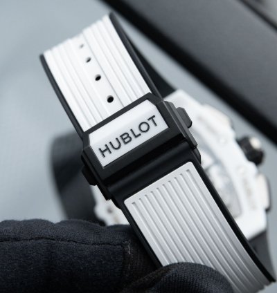 Hublot Spirit Of Big Bang White Ceramic Skeleton Chronograph 42mm