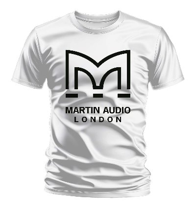 Martin Audio London Logo White T-shirt Usa