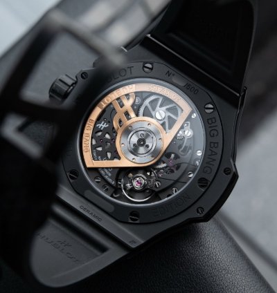 Hublot Big Bang 20th Anniversary Limited Edition All Black Ceramic Unico Chronograph 43mm