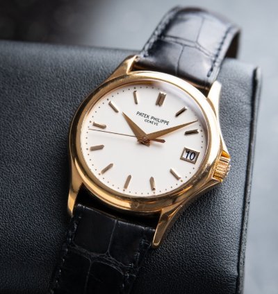 Patek Philippe Calatrava 5127r Automatic Rose Gold Leather Silver Dial 37mm