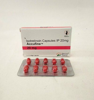Accufine Isotretinoin 20mg Power Boost For Severe Acne