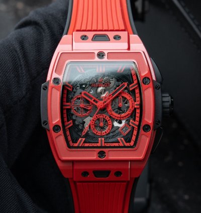 Hublot Spirit Of Big Bang Red Magic Limited Edition Ceramic Chronograph 42mm