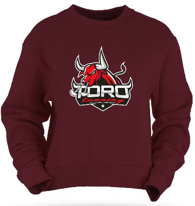 Toro Tunning Logo Maroon Sweatshirt Usa