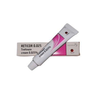 Reticor 0025 Cream Treats Acne And Accelerates Skin Healing