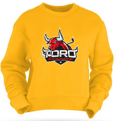 Toro Tunning Logo Gold Sweatshirt Usa
