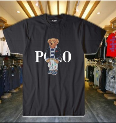 Polo Ralph Lauren Polo Bear Fleece T Shirt Navy Size S-5xl