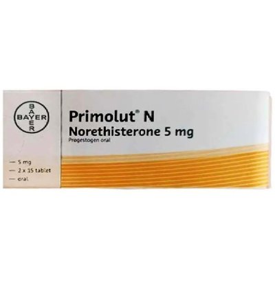 Primolut-n 5mg Tablets Menstrual Disorder Relief 2 Box